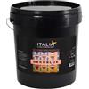 Italia colorpaint, Resine Sintetiche in Emulsione, Rivestimento Decorativo per Interni, Finitura Lucida Brillante, Bucciato Plastico, 14L/4L, Bianco Supercoprente (14 Litri)