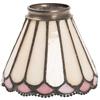 arterameferro Paralume Vetro di ricambio TIFFANY per lampade e lampadari In ferro ed ottone