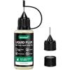 WHWWAN Flussante per Saldatura 20ml, Flux Saldatura Liquido, No-Clean Flussante Liquido, Flussanti per Saldatura Senza Piombo, Stagno Liquido per PCB, SMD, Elettronica