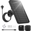 Tyeyober Pannello Solare per Telecamera Blink,Compatibile con Blink Outdoor 4 (4a generazione)/3a generazione/XT/XT2,dotato di cavo di alimentazione esterno lungo 13,1 piedi e supporto regolabile