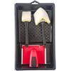 Generic Strumento Paint Edger - Pennello Per Bordi | 4 Pezzi Con Finiture E Pad Per Ritocchi | Strumento Di Pittura Per Rifinire | Strumento Per Dipingere Piccoli Angoli | Pittore Bordi | Tagliabordi Per Vern