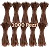Gocableties - Fascette per Cavi in Nylon 200 mm x 4,8 mm 1000 Pezzi marroni | Fascette in nylon resistenti e autobloccanti - Marroni, per casa, ufficio, garage e fai da te