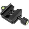 Haoge QR Quick Release morsetto adattatore convertitore per Manfrotto RC2 sistema a Arca-Swiss compatibile