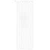 Monster Shop Radiatore Piatto a Colonna Singola 1600 x 560 mm Verticale Design Moderno Acciaio al Carbonio Riscaldamento Centrale Bianco Opaco con Kit Fissaggio e Spazzola