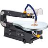 KATSU Tools Sega a Traforo 16 Pollici 85W con Tavolo di Lavoro Inclinabile a 45°, Cambio Lama Senza Attrezzi, per Lavorazione del Legno, Hobby, Artigianato e Fai-da-Te 100071