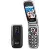 BRONDI - Telefono Cellulare Amico Leale per Anziani Dual Sim | Nero
