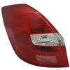 V-MAXZONE PARTS Fanali posteriori VT1105L Sinistro Fanale Posteriore Sinistro Lato Lato Conducente Rosso Bianco Compatibile con Skoda Fabia 2006 2007 2008 2009 2010 2011 2012 2013 2014