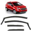 Voron Glass Deflettori Compatibile con Ford EcoSport 14-23 - Incasso 4Pz | Ford EcoSport 14-23 II - riduzione del rumore, installazione rapida, protezione dalle intemperie