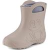 Ladeheid Stivaletti Pioggia Bambino in EVA Termici, Invernali Stivali Pioggia Bambina con Calzino Interno e Motivo a Rana, Scarpe Bambino per Passeggiate LA-CA-03