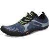 SAGUARO Barefoot Shoes Uomo Donna Scarpe Barefoot - Scarpe Minimaliste Scarpe da Palestra - Traspiranti Scarpe da Scoglio - Punta Larga e Suola a Goccia Zero Blu, Gr.40 EU