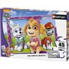 Nathan-PAW PATROL CORE-Puzzle 45 pezzi - Le ragazze di Paw Patrol