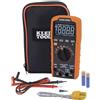 Klein Tools Multimetro digitale MM720, TRMS Auto-Ranging, bassa impedenza (LOZ), tensione 1000V AC/DC, corrente CA/CC 10A, resistenza 60 MOhms