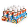 Estathé Deteinato Pesca - The Freddo Deteinato con Vero Infuso di Foglie di The e Succo di Pesca, Bevanda Analcolica Senza Glutine, 12 Bottiglie da 250 ml