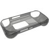Generic Per Retroid Pocket Nova, custodia protettiva in TPU per console di gioco, cover ultrasottile trasparente e antiurto，Nero trasparente