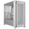 Corsair FRAME 4000D Midi Tower Bianco (FRAME 4000D GAMING CASE E-ATX WHITE)