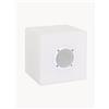 Bizzotto Altoparlante Bluetooth da esterno con luce a LED Cube - Bianco