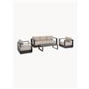 Bizzotto Salotto da giardino Moses, set da 4 -