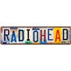 PanAJiao Vintage Radiohead Street Sign Metal Tin Sign Wall Decor 40,6 x 10,2 cm