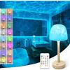 HangYuFly Lampada da tavolo senza filo interni ed esterni,lampada doccia impermeabile | lampada da letto tattile, lampada ambiente con 16 colori cambianti, 3600mAh ricaricabile Luce del proiettore