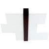 Linea Light Applique da parete e soffitto Noce Linea Light modello Triad
