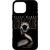 Majestic Black Mamba Face Wildlife Natur Custodia per iPhone 16 Pro Max Black Mamba Face Snake Rettile Wildlife Black Mamba