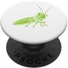 egalo della cavalletta dell'umorismo deg Cavallette minimaliste simpatico insetto Piccola cavalletta PopSockets PopGrip Adesivo