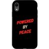 Say No To War No Wars Quote Powered By P Custodia per iPhone XR Citazione I Hate War Say No To War Wars Powered By Peace Quotes