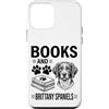 Funny Brittany Spaniel And Book Designs Custodia per iPhone 12 mini Libri E Bretagna Spaniel Divertente Bretagna Spaniel