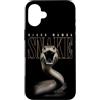 Majestic Black Mamba Face Wildlife Natur Custodia per iPhone 16 Plus Black Mamba Face Snake Rettile Wildlife Black Mamba