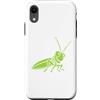 egalo della cavalletta dell'umorismo deg Custodia per iPhone XR Cavallette minimaliste simpatico insetto Piccola cavalletta