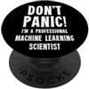 Data Science & AI T-Shirts & Gifts Scienziato dell'apprendimento automatico PopSockets PopGrip Adesivo