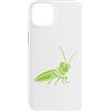 egalo della cavalletta dell'umorismo deg Custodia per iPhone 14 Plus Cavallette minimaliste simpatico insetto Piccola cavalletta
