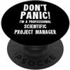 Science & Projects T-Shirts & Gifts Responsabile Progetto Scientifico PopSockets PopGrip Adesivo