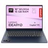 Lenovo IdeaPad Slim 5 Notebook 16 AMD Ryzen AI 7 445, 16GB RAM DDR5, 512GB SSD, Tastiera retroilluminata e chassis in alluminio, IPS, Laptop per Lavoro, Studio - Caricatore non incluso