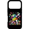 Master Builder Bday Gifts Custodia per iPhone 17 Pro Funny Birthday Squad Building Blocks Party Kids Boys Teens
