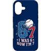 Boys Seventh Birthday Sports Meme Ts Custodia per iPhone 17 6 7 Baseball I was 6 Now I'm 7 boy settimo 7th Birthday