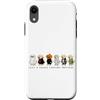 Funny Lab Dog Pet Owner Halloween Gifts Custodia per iPhone XR Labrador Retriever amante dei cani spettrale autunno Halloween grafica