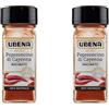 UBENA, Peperoncino di Cayenna Macinato, Sapore Lievemente Affumicato, Piccantezza Moderata, Formato Vasetto da 26 gr (Confezione da 2)