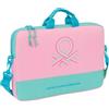 safta BENETTON DOLCE - Zaino, custodia per laptop fino a 15,6, zaino ideale per bambini di diverse età, comodo e versatile, qualità e resistenza, 40 x 4 x 27 cm