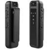 EWsdsfs Mini macchina fotografica di azione 1080P HD Obiettivo ruotabile 180 ° Sport Viedo Recorder Visione notturna a infrarossi Prendere il registratore vocale del telefono Clip posteriore