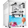 Furvveerr 1400W Macchina per Gelato Commerciale 16L-20L/H Professionale Dura Ice Cream Maker a 3 Gusti Macchine per Yogurt Gelati per Snack Bar Ristorante,con Schermo di Visualizzazione Del LED (YKF-116)