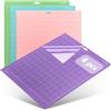 AWAMRWA Tappetino da taglio, 4 pezzi - 12 x 12 pollici, adesivo di ricambio, set di accessori per plotter Matte Pvc cloruro di polivinile con griglia per carte, carta, taglierina in vinile