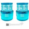 JXAXD 2 filtri di ricambio Gen5detect HEPA compatibili con aspirapolvere Dyson Gen5detect Absolute senza fili, lavabili pezzi di ricambio per filtro Hepa, con spazzola per la pulizia