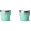 YETI Rambler Espresso Cup, Vacuum Insulated Stainless Steel Stackable Cup, Seafoam, 2 Pack 4 oz (118 ml)