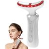 KARFUN Massaggiatore viso, Lifting, Rassodante, Antirughe, 45°C EMS Viso | 7 Colori Radiofrequenza Viso, 4 Modalità Dispositivo di Bellezza Antirughe, Antirughe e Anti-Età, Doppio Mento, Freddo e 45℃
