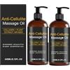 KOAHDE Olio da Massaggio Anticellulite,Oli di Collagene per Rassodare la Pelle,Olio Collagene Rassodare Pelle,Olis Nutrienti Rassodanti Cura Della Pelles Corpo,Olis Idratanti La Donna,2pc