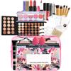 Kaslaider Kit Completo per Trucco, 28 Pezzi All In One Makeup Kit per Trucco da Donna, Set Regalo per Donne Principianti con Correttore, Rossetti, Lucidalabbra, Palette Ombretti, Mascara, Fard, Trousse