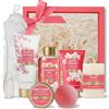 BODY & EARTH Cofanetto Regalo Donna Beauty - 8 Pezzi Regalo Donna Compleanno