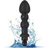 JAWSEU Adattatore per massaggio, massaggiatore per fascia da 12 mm - 13 mm, testa di ricambio per massaggiatore per tessuti profondi (nero)