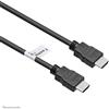 Neomounts by Newstar Neomounts HDMI15MM cavo HDMI 5 m HDMI tipo A (Standard) Nero HDMI15MM